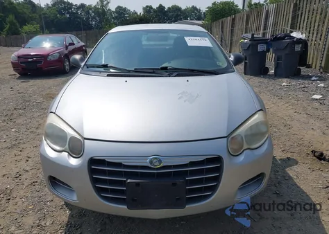 2004 Chrysler Sebring Lx z USA, uszkodzony, nr VIN 1C3EL46X24N217314